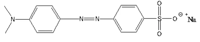 Gambar 2.3 Struktur methyl orange