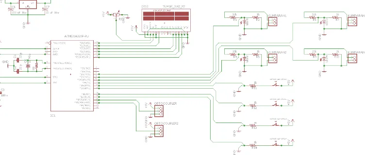 Gambar 3.2 Rangkaian Sistem Windbelt 