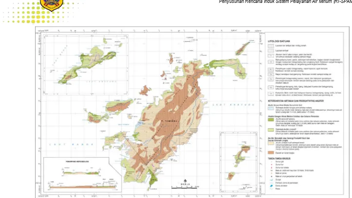 Gambar 6.11.  Peta Hidrogeologi Kabupaten Maluku Tenggara Barat 