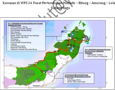 Gambar 3.4 Sebaran 35 Wilayah Pengembangan Strategis di Indonesia 