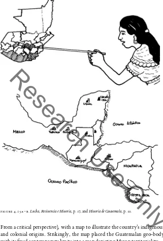 figure 4.15a– b. Research Use OnlyLucha, Resistencia e Historia, p. 17, and Historia de Guatemala, p