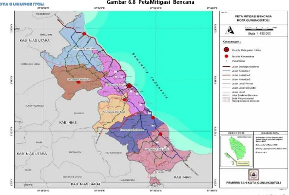 Gambar 6.8 PetaMitigasi  Bencana