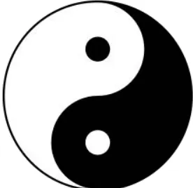 Gambar 3.2. Simbol Yin Yang (wikipedia) 