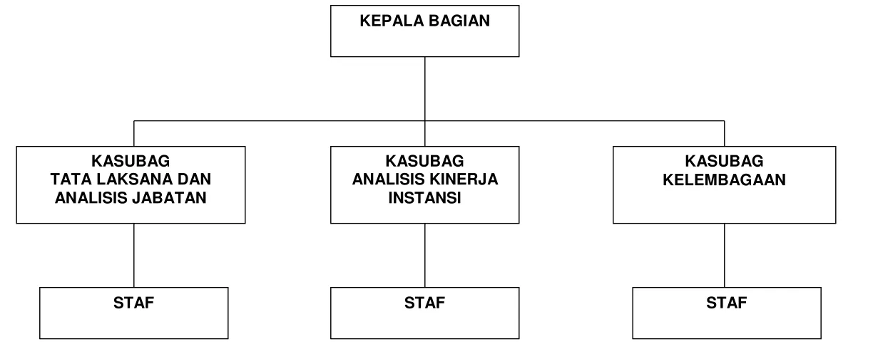 Gambar 6.3 Struktur Bagian Organisasi Kabupaten Solok Selatan