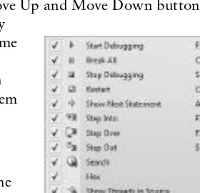 Figure 5 - 15 shows the context menu belonging to the 