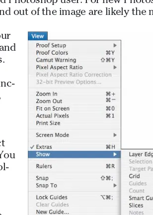 Figure 1-11: Viewing and navigating your image are the main tasks on the View menu.