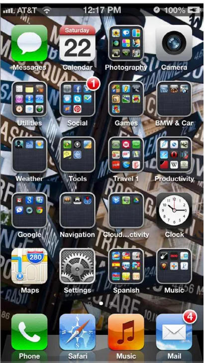 FigurE 2-1: Choosing which four get the Dock spot  is tough.