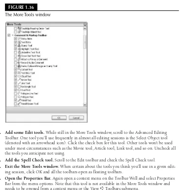 FIGURE 1.36The More Tools window