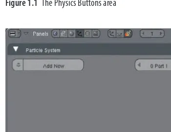 Figure 1.2 The Particles Buttons area