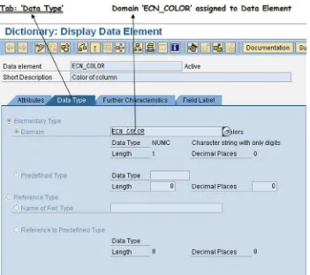 Figure 2-11. Data element – tab Data Type