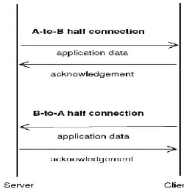 Gambar   2.1   :   Two-half   Connection   pada 