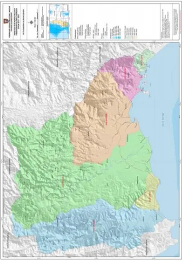 Gambar 6.1. Peta Daerah Aliran Sungai Kabupaten Polewali Mandar 
