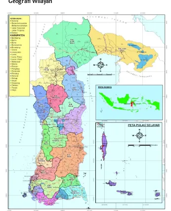 Gambar 2.3. Peta Administrasi Sulawesi Selatan
