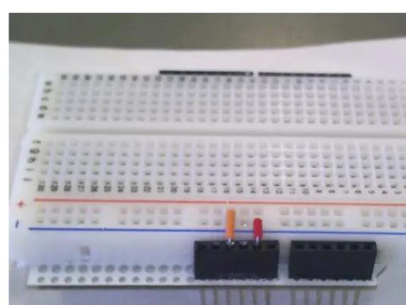 Figure 1-5. Completed BreadboardShield with power jumpers installed 