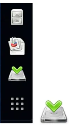 Figure 2-5. Fedora Install icon on Fedora Live Desktop overview