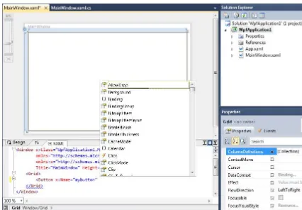 Figure 2-5. Visual Basic 2010 Express has integrated support for .NET 4.0 APIs. 