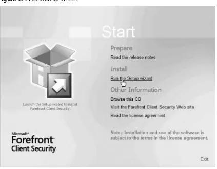 Figure 2.4 Figure 2.4.FCS Startup Screen