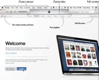 Figure 5-1: The iTunes Welcome screen.