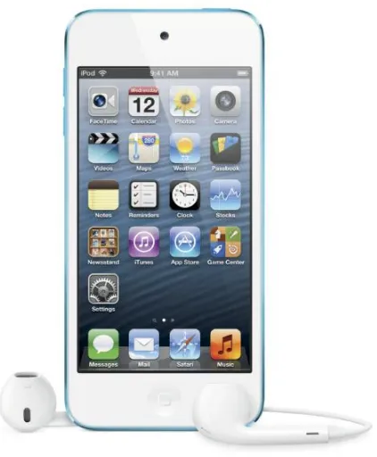 Figure 1-1: iPod touch in all its glory.