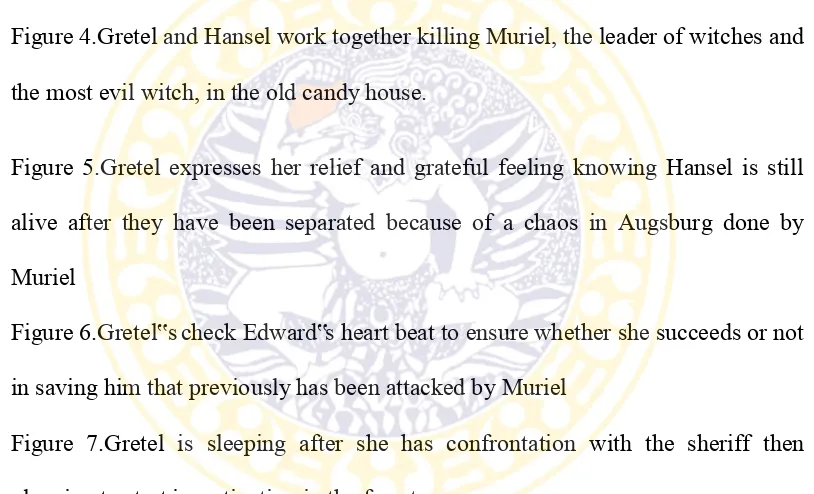 Figure 4.Gretel and Hansel work together killing Muriel, the leader of witches and 