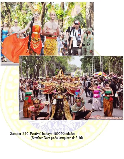 Gambar 5.10: Festival budaya 1000 Kendedes  