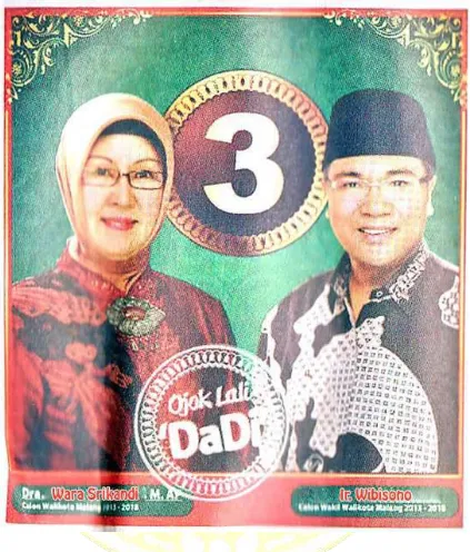 Gambar 5.30: Iklan  Ojo Lali DADI (Sumber Data pada lampiran 6: 5.111) 