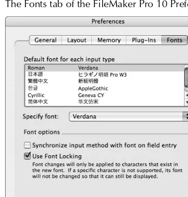 Figure 3.13). The first panel, shown in Figure 3.13, provides default settings for the behavior of 