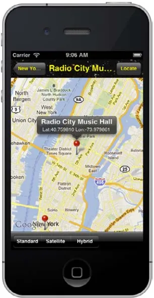 Figure 4-7: Where is Radio City Music  Hall anyway?