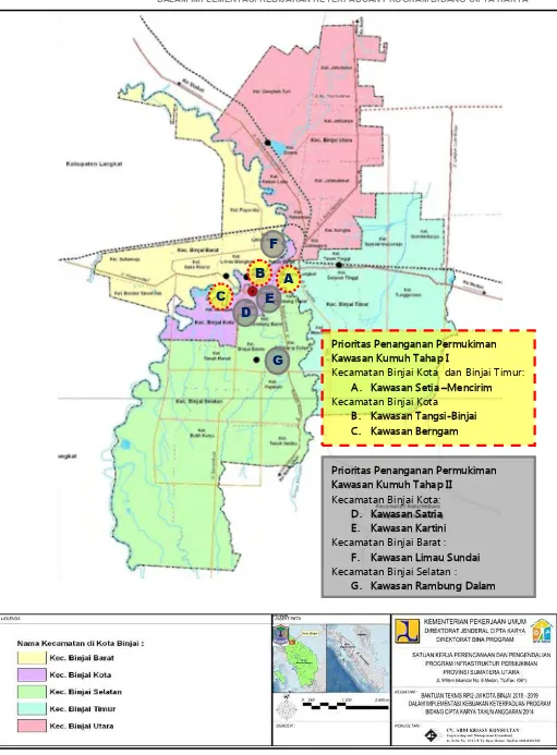 Gambar 6.4. Peta Identifikasi Prioritas Penanganan Kawasan Kumuh Kota Binjai  