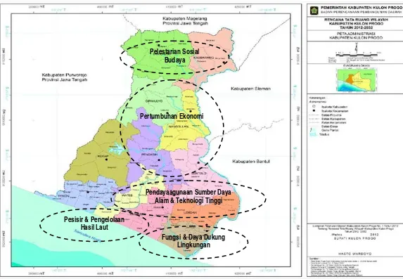 Gambar 5. 1Kawasan Strategis Kabupaten Kulon Progo 