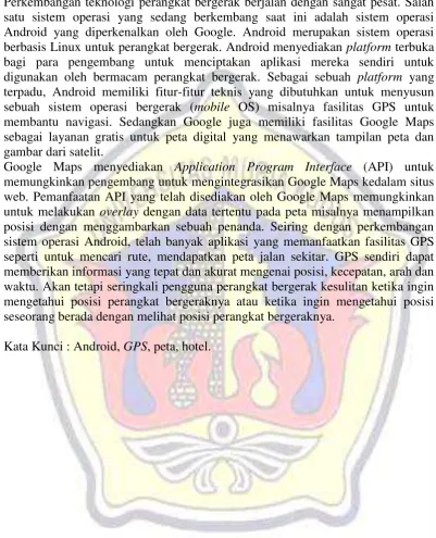 gambar dari satelit.  