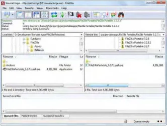 Gambar 2.3 Web Hosting Menggunakan FileZilla 