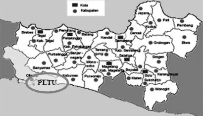 Gambar 1. Sampling Udara Ambien di daerah PLTU Cilacap, Jawa Tengah. 