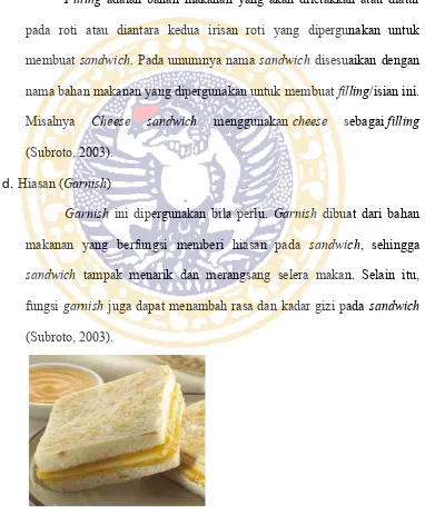 Gambar 2.1 Roti Sandwich (https://encrypted-tbn0.gstatic.com) 