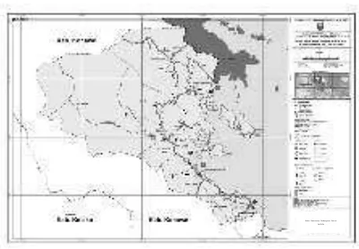 Gambar 2.6 Peta Struktur Ruang Kabupaten Konawe Utara 