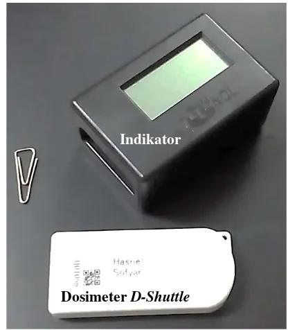 Gambar 4. Dosimeter elektronik perorangan D-Shuttle. 