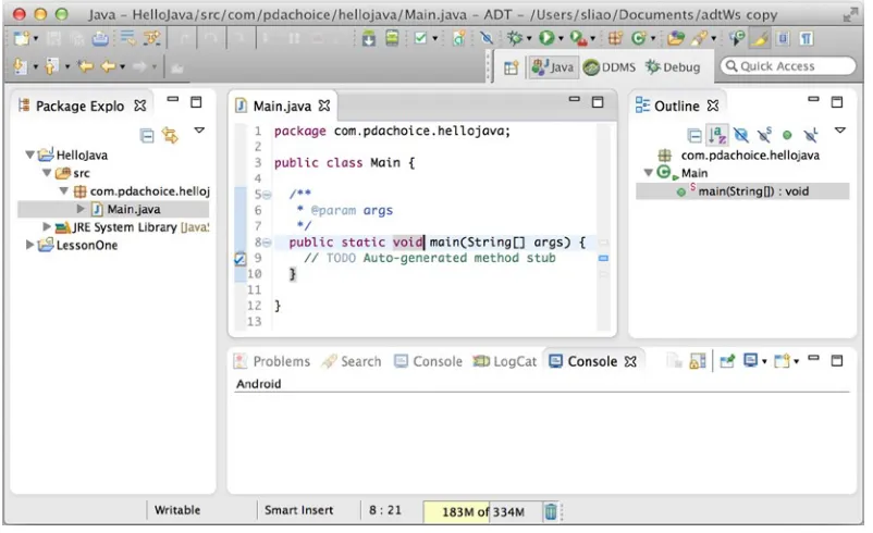 Figure 2-4. HelloJava Main.java