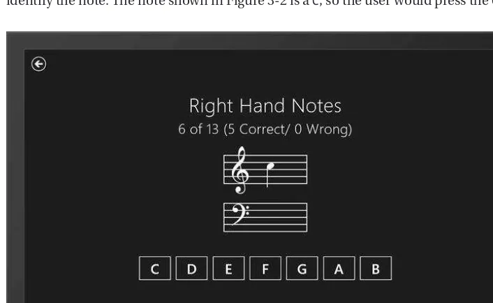 Figure 3-1. The note selection page