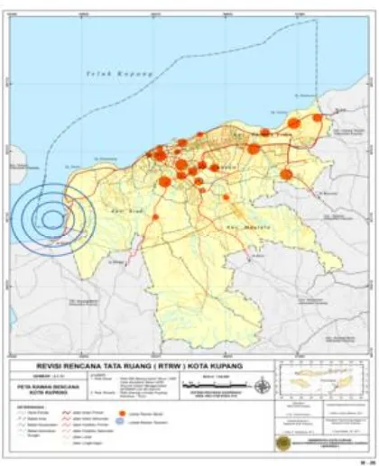 Gambar 2.6. Peta Rawan Bencana Kota Kupang 