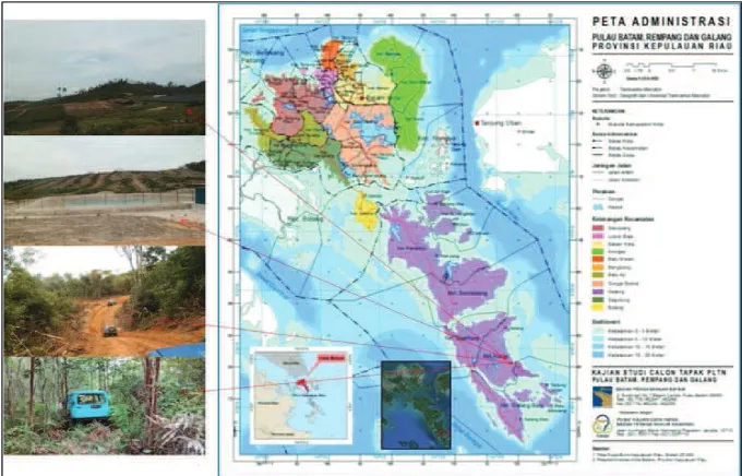 Gambar 7. Kondisi Geologi Pantai Timur Pulau Galang (Pantai Bagian Timur 