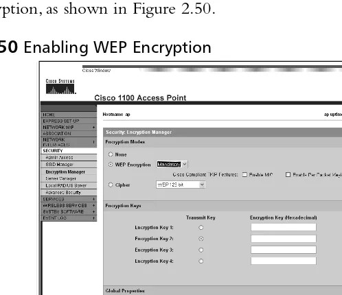 Figure 2.49 Encryption Manager Settings