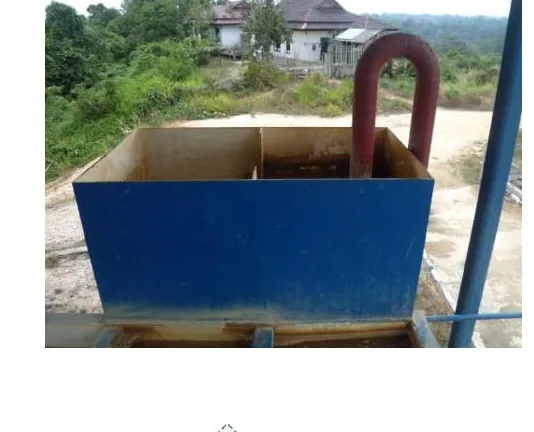 Gambar 3.28 Unit Koagulasi, Flokulasi dan Sedimentasi IPA Kongbeng dengan kapasitas 5 liter/detik di Kecamatan Kongbeng 