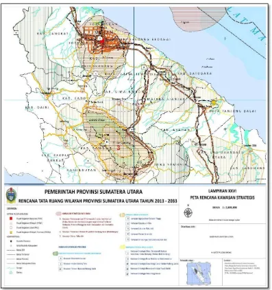 Gambar 3.4. Peta Kota Medan dalam Penetapan Kawasan Strategis Nasional Mebidangro untuk Provinsi Sumatera Utara 