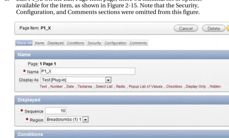 Figure 2-16. Standard Attributes option checked 