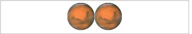 Figure 2-11. Two images of Mars combined side by side