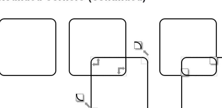 Figure 14-7. Creating rounded corners from rounded rectangle images