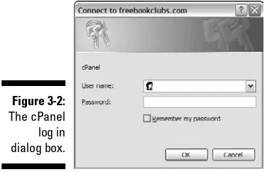Figure 3-2:The cPanel