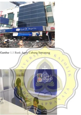 Gambar 1.1 Bank Agris Cabang Semarang  