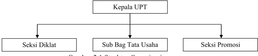 Gambar 2.1 Struktur Organisasi 