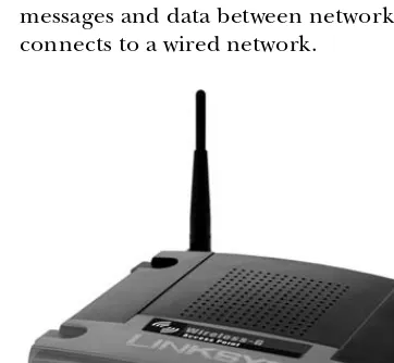 Figure 3-2: A typical Wi-Fi access point, this one from Linksys